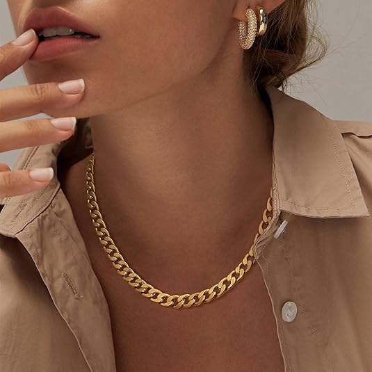 MARAIS | COLLIER CHUNKY CUBAN LINK