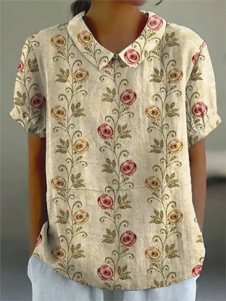 MARAIS | Blouse Fleurie Élégante