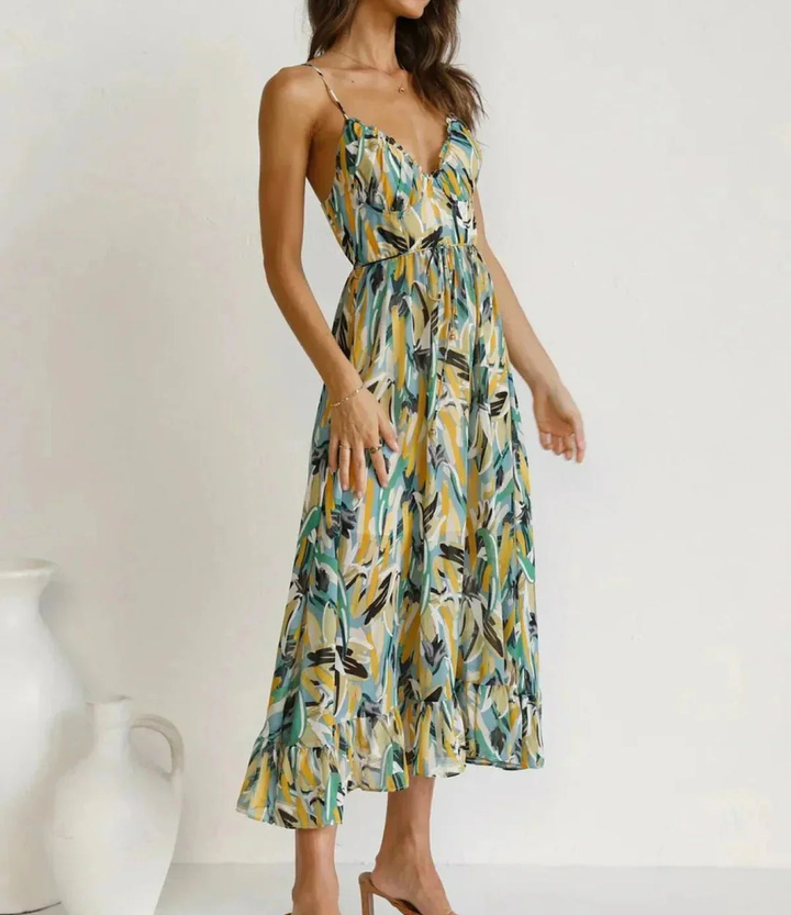 MARAIS | Robe Midi Éclat Coloré