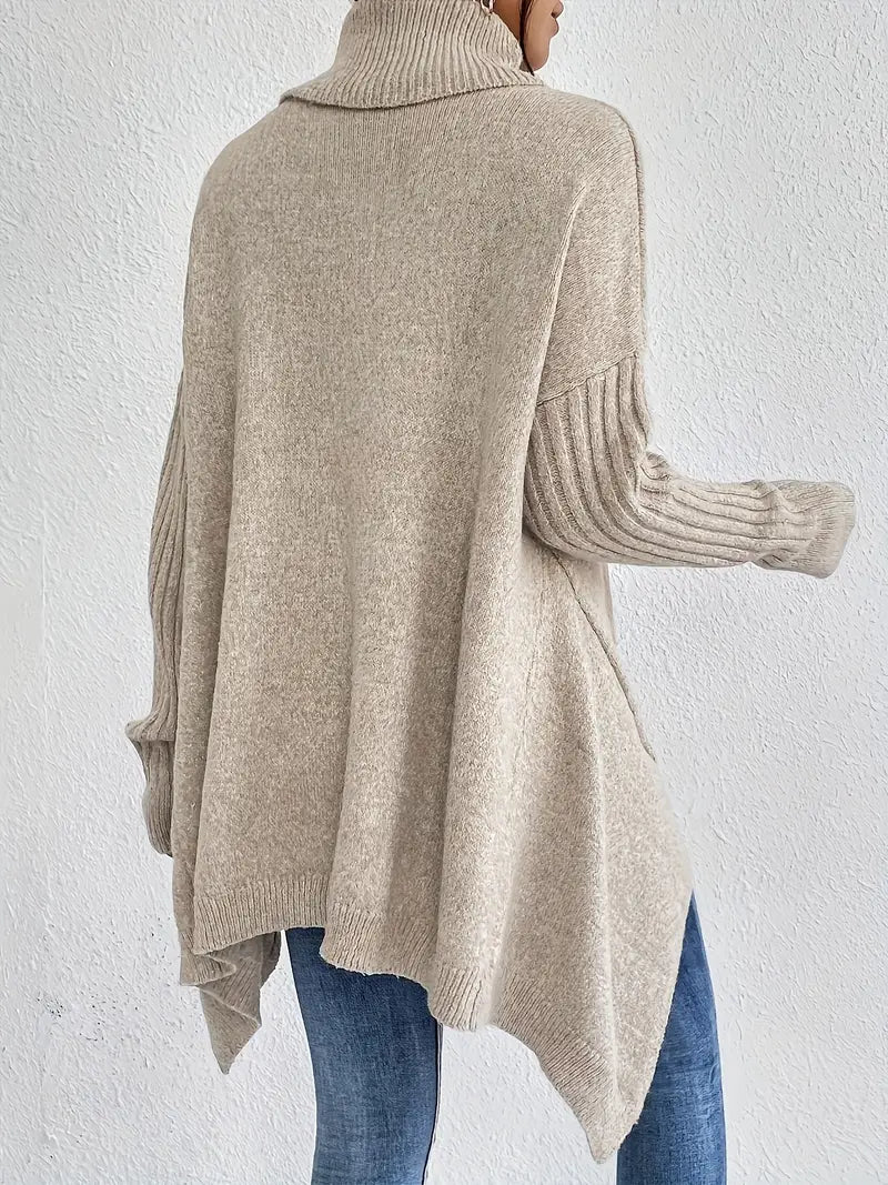 Soline | Pull oversize à col montant