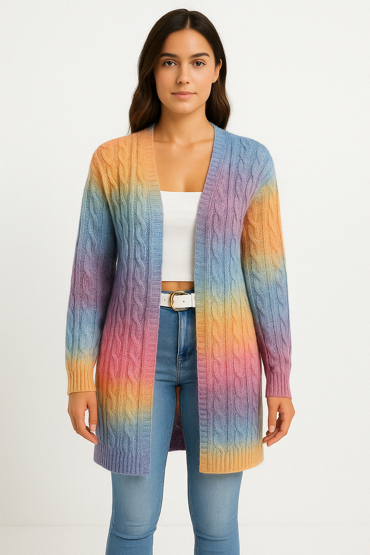 MARAIS  | Cardigan Long Dégradé Catherine