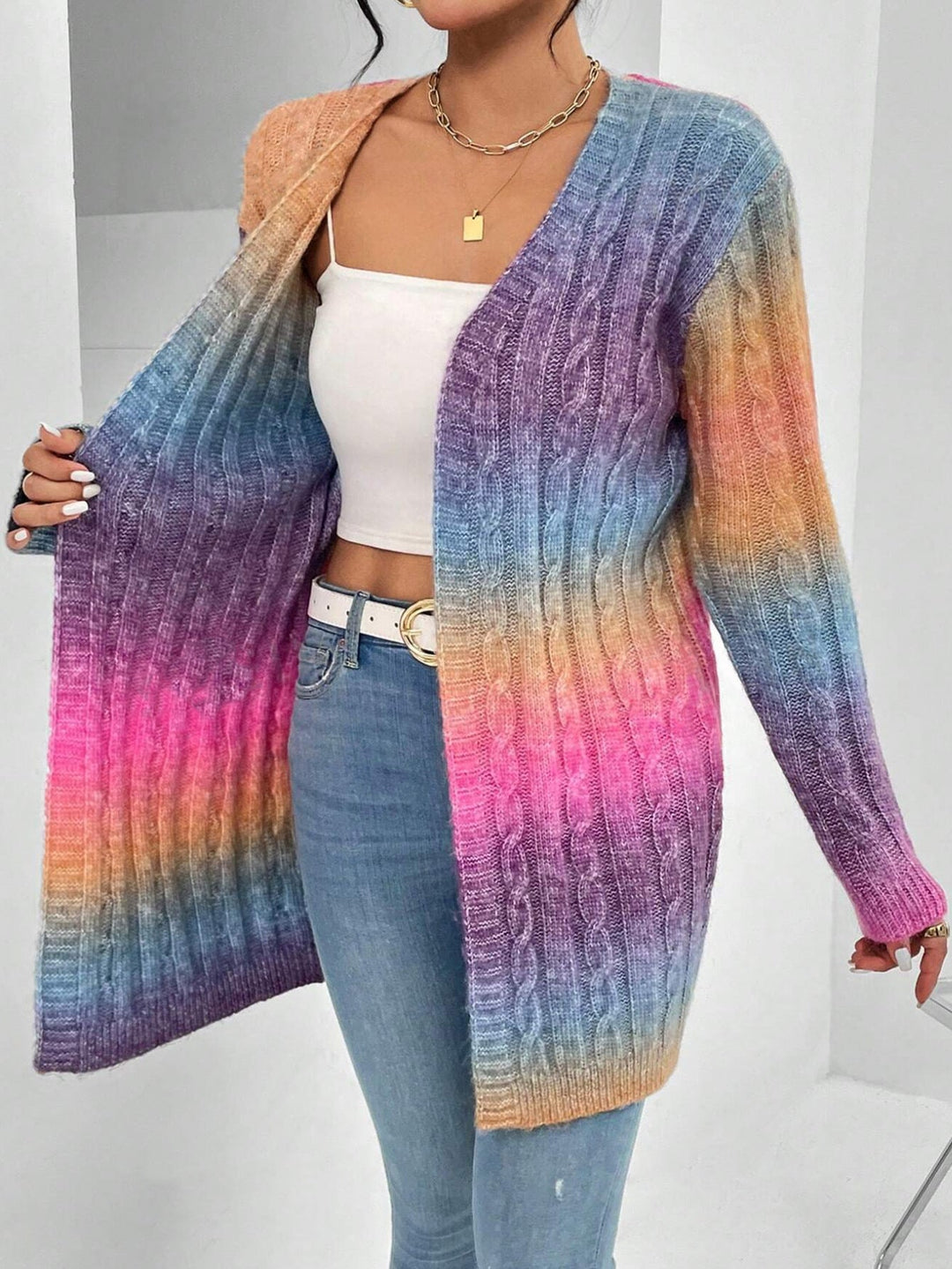 MARAIS  | Cardigan Long Dégradé Catherine