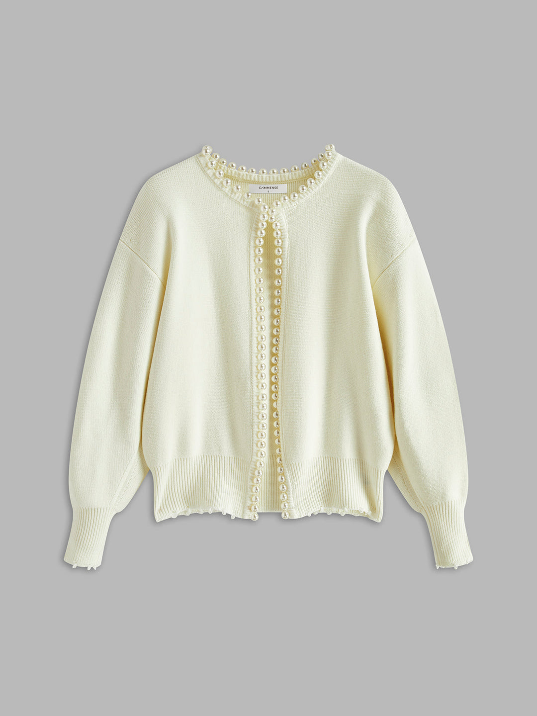 Amaraine I Cardigan élégant orné de perles