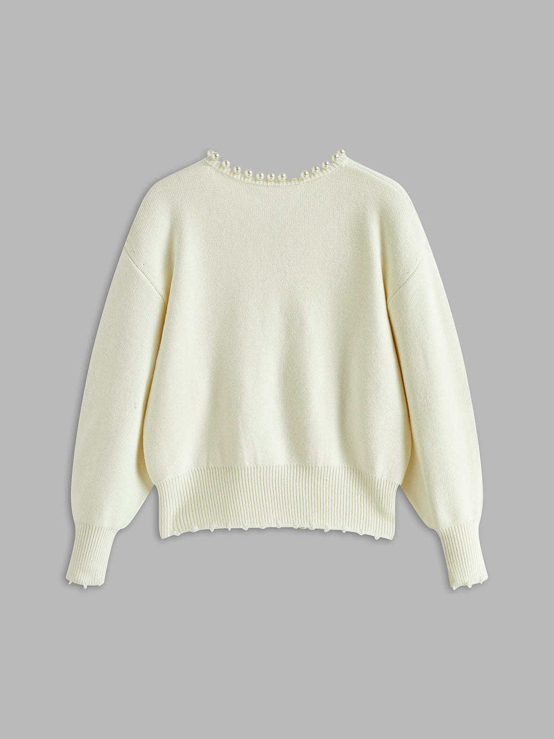 Amaraine I Cardigan élégant orné de perles
