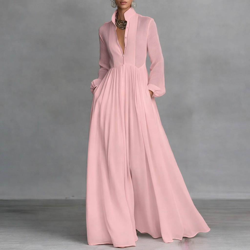 MARAIS | Robe Longue Fluide Élégante Mathilde
