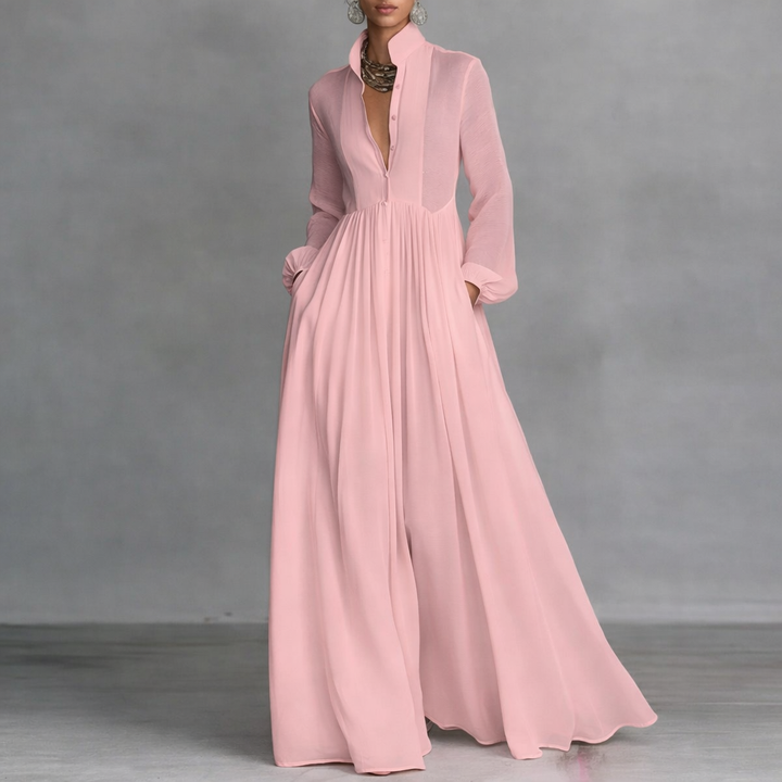 MARAIS | Robe Longue Fluide Élégante Mathilde