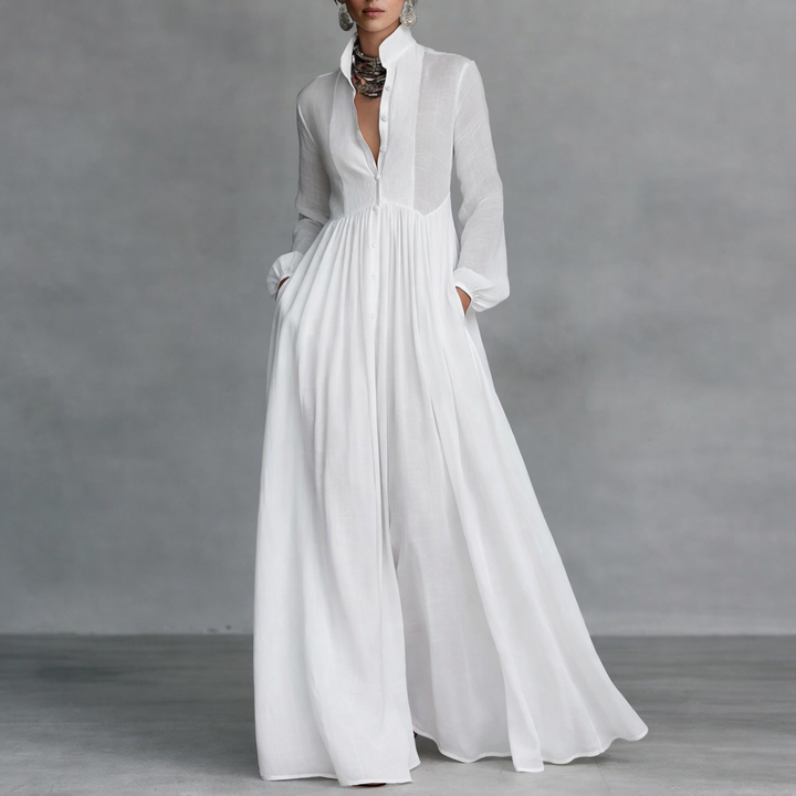 MARAIS | Robe Longue Fluide Élégante Mathilde