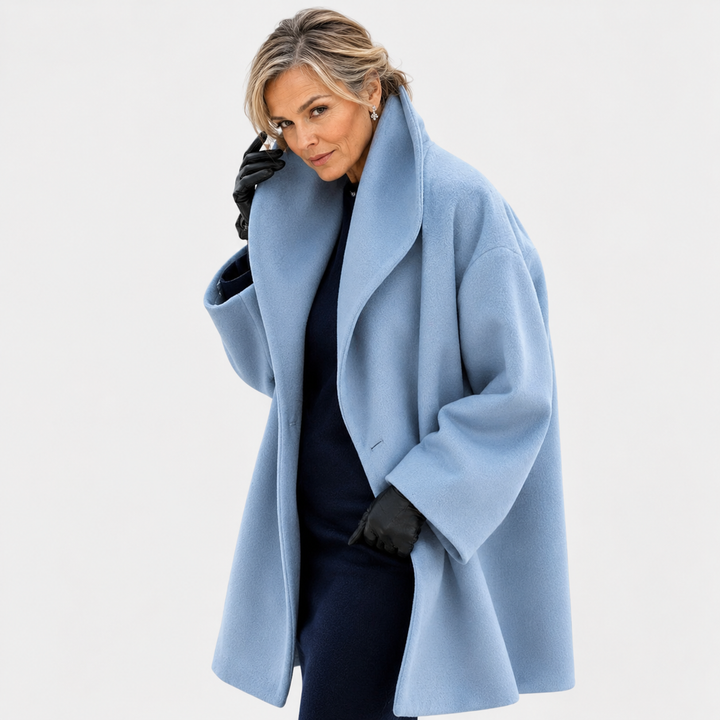 MARAIS | Manteau Oversize Col Châle Monique