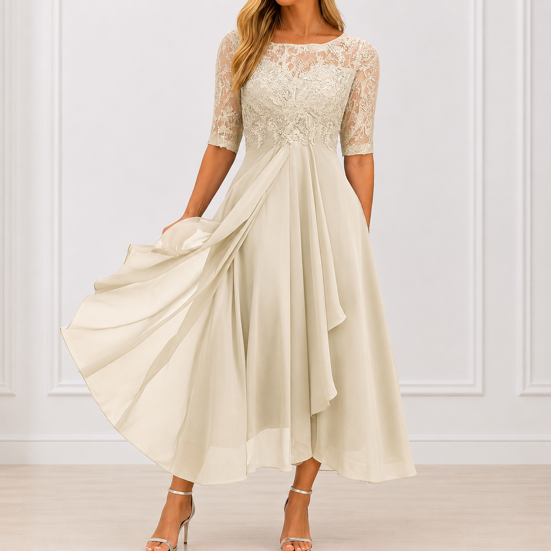 MARAIS | Robe Élégante Florale Marie