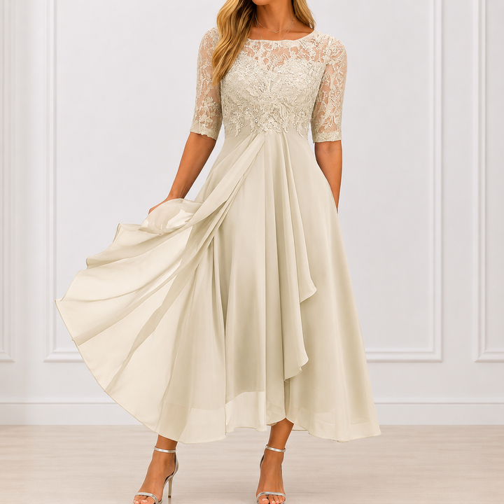 MARAIS | Robe Élégante Florale Marie