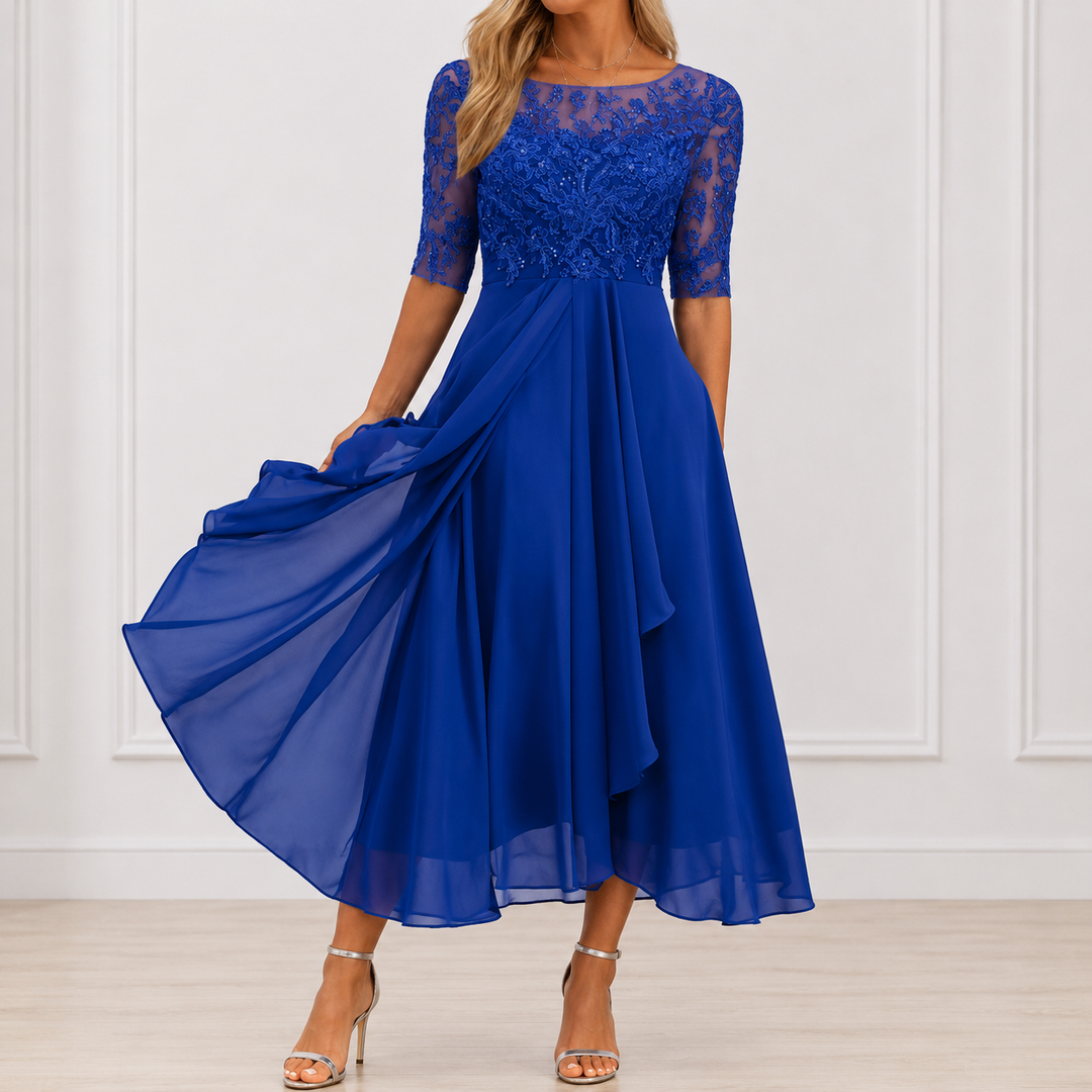 MARAIS | Robe Élégante Florale Marie