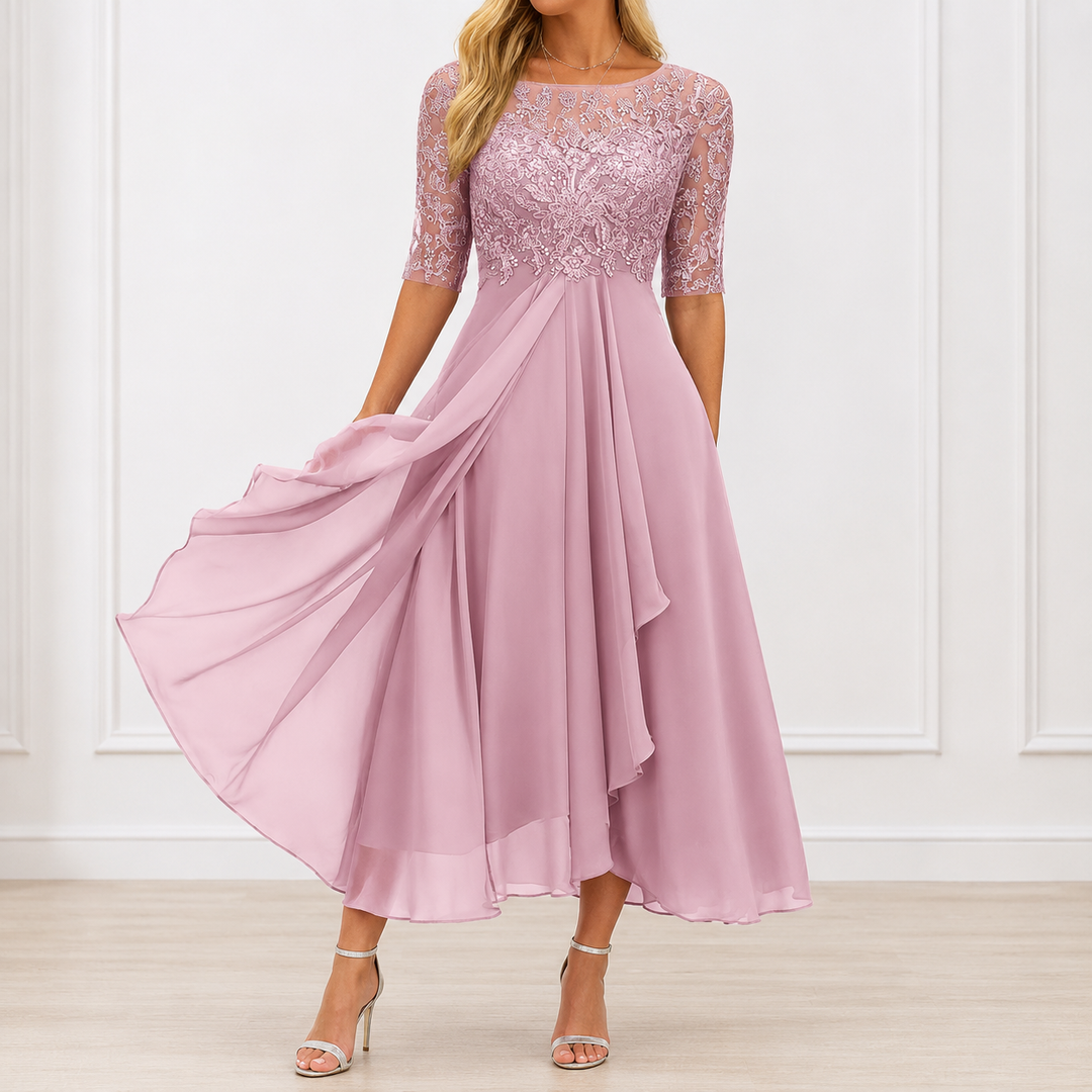 MARAIS | Robe Élégante Florale Marie