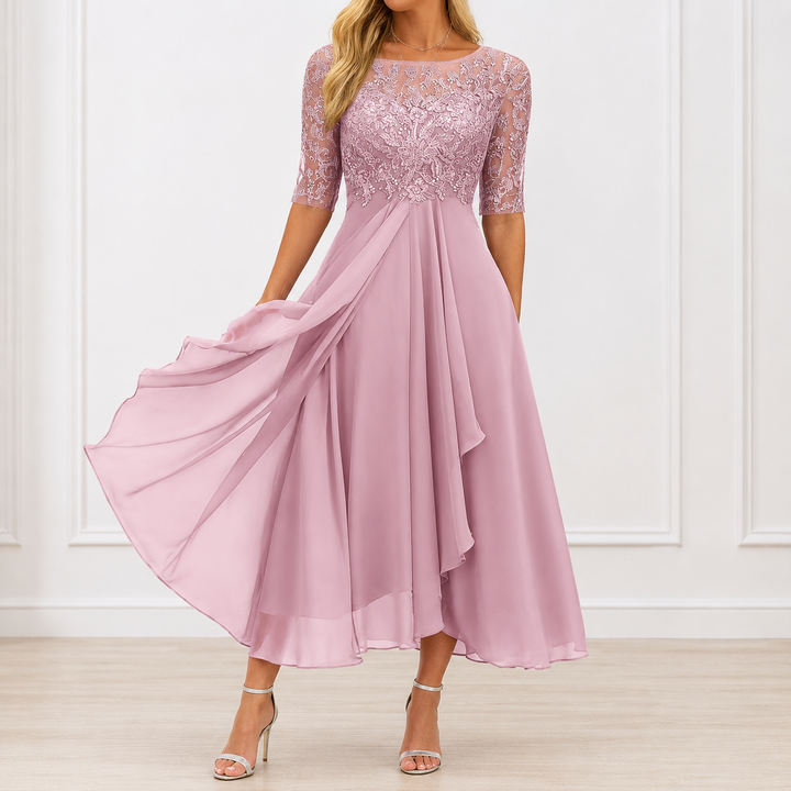 MARAIS | Robe Élégante Florale Marie