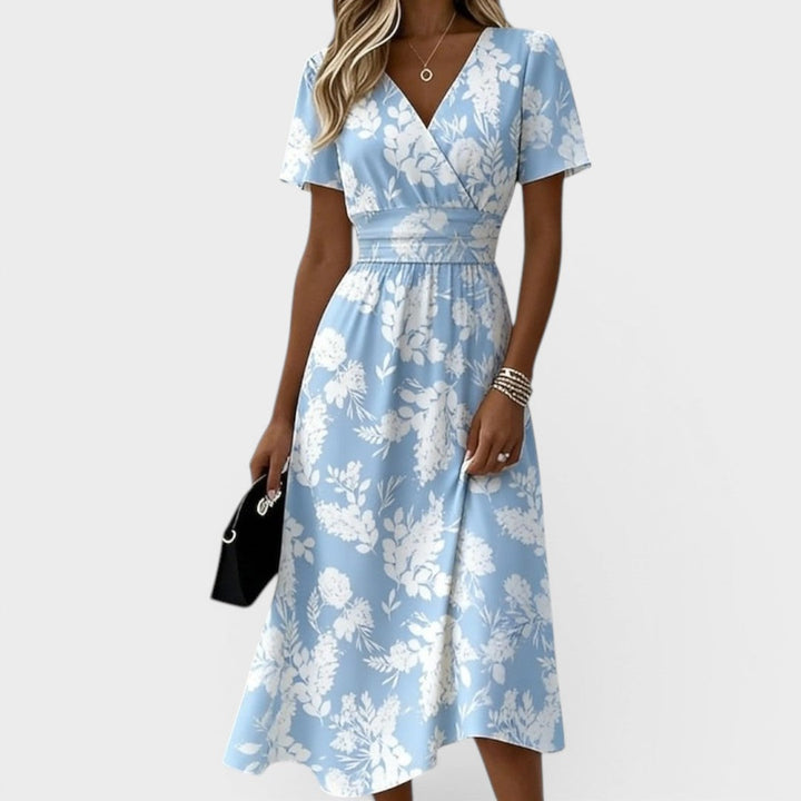 MARAIS | Robe Élégante Florale Élina