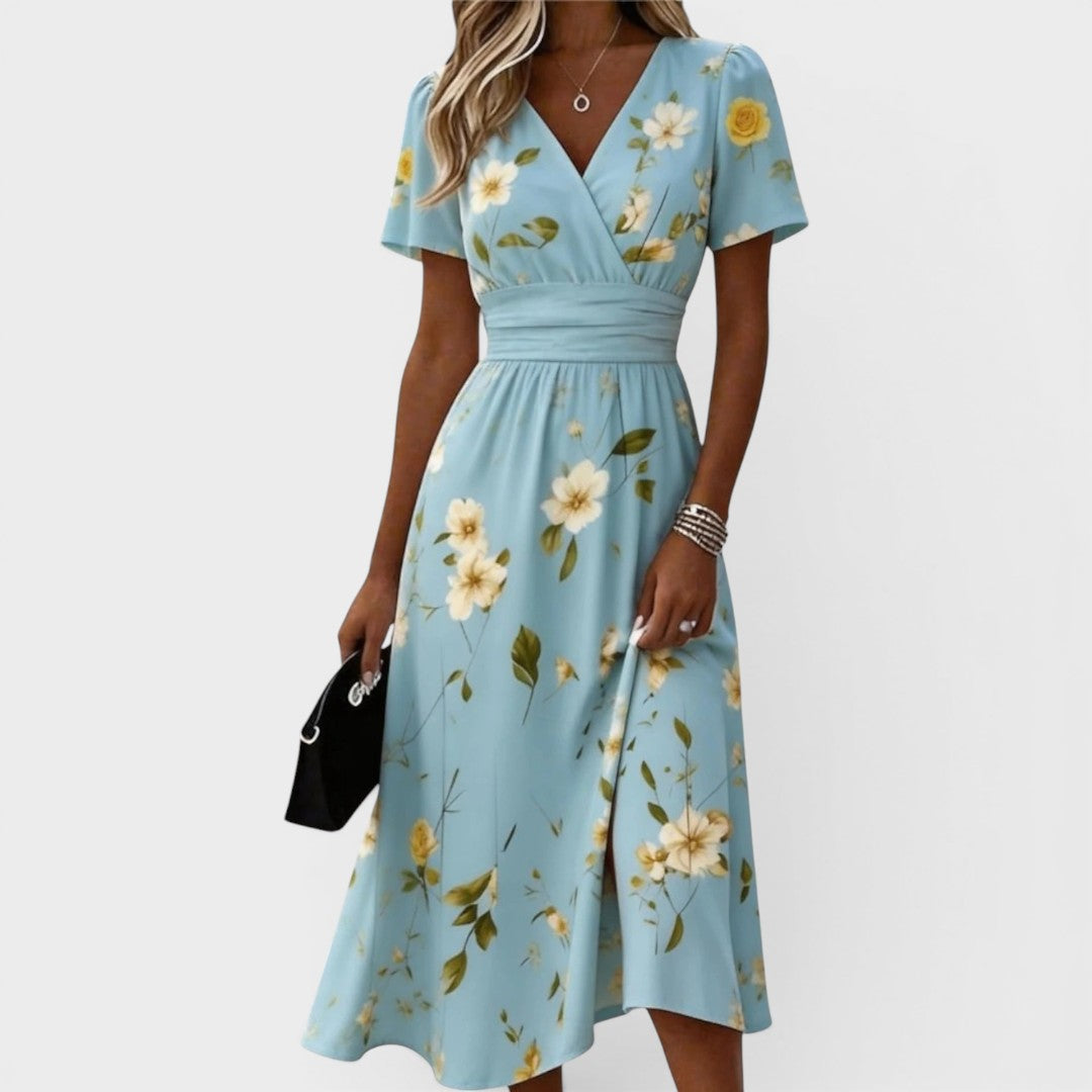 MARAIS | Robe Élégante Florale Élina