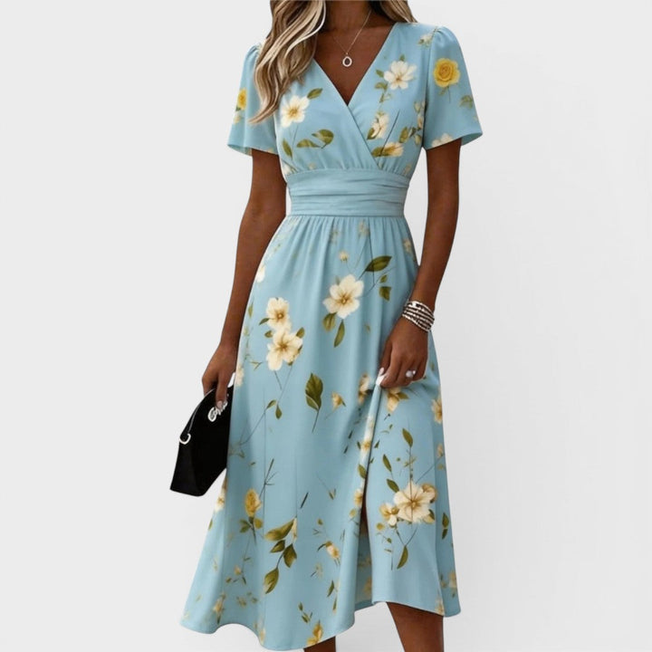 MARAIS | Robe Élégante Florale Élina