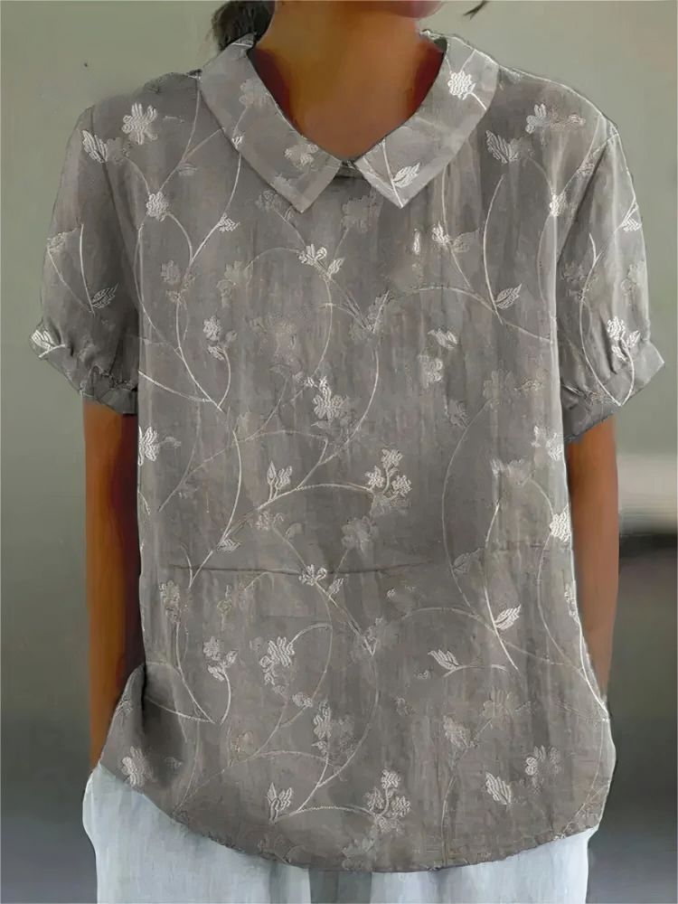 MARAIS | Blouse Fleurie Élégante