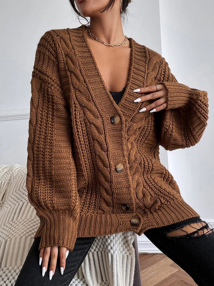 MARAIS | Cardigan Oversize Torsadé Pauline