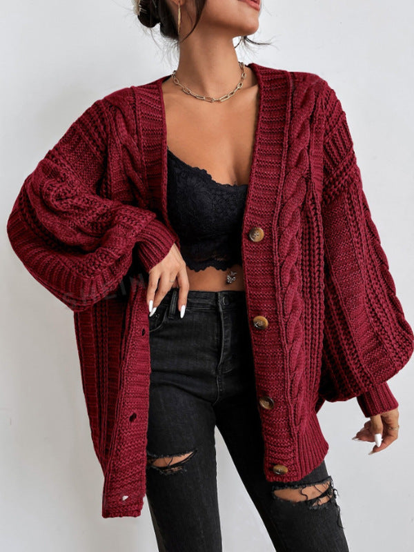 MARAIS | Cardigan Oversize Torsadé Pauline