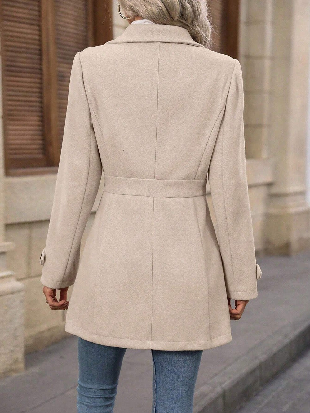 MARAIS | Manteau Ceinturé Élégant Christine