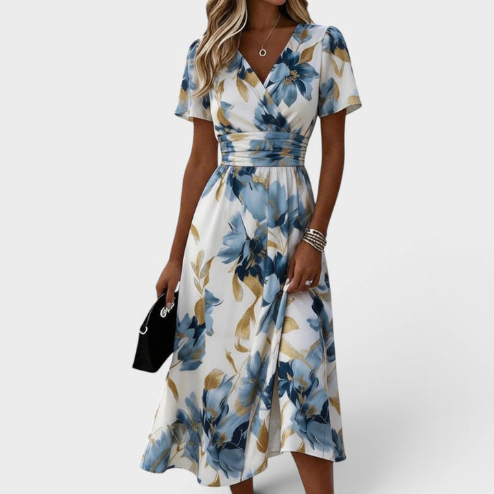 MARAIS | Robe Élégante Florale Élina
