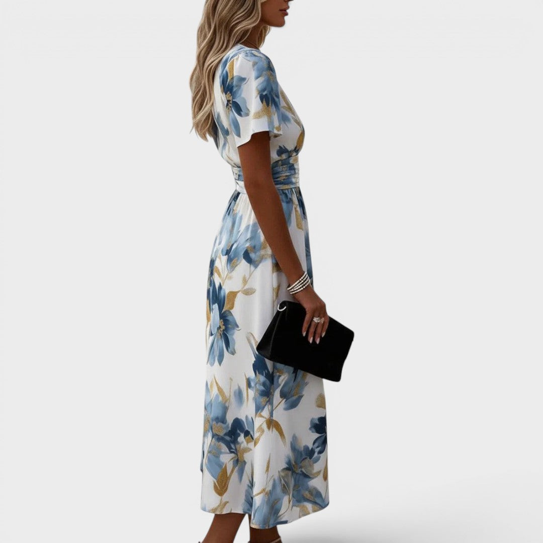 MARAIS | Robe Élégante Florale Élina
