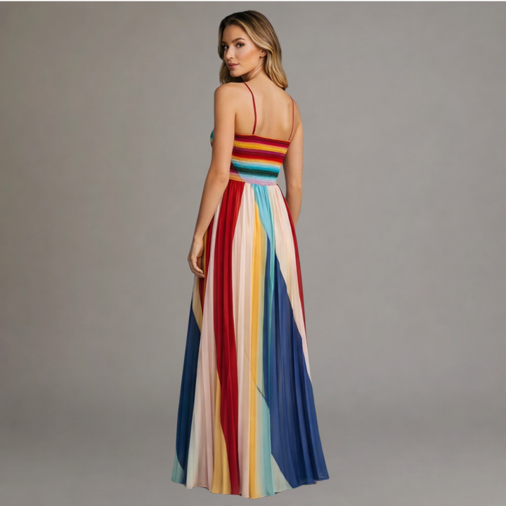 MARAIS | Robe Maxi Lumière Colorée