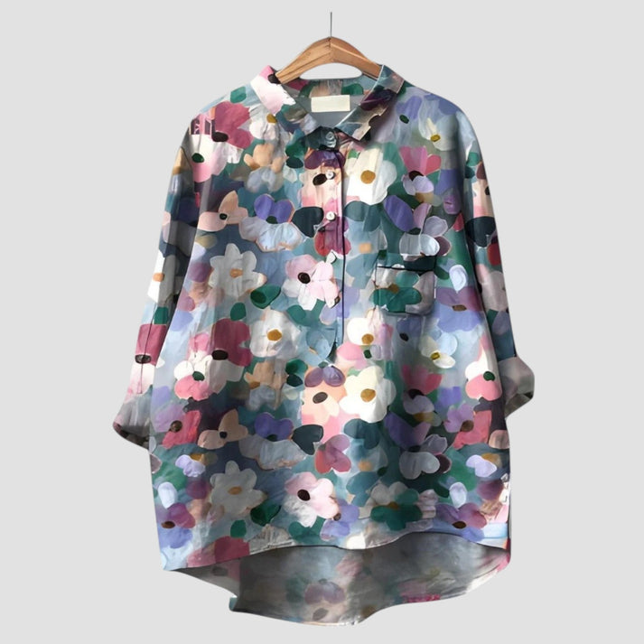 MARAIS | Blouses Élégantes à Fleurs Lucie (1+1 OFFERT)