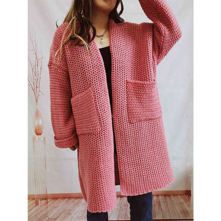 MARAIS | Cardigan Long Maille Épaisse Lucie