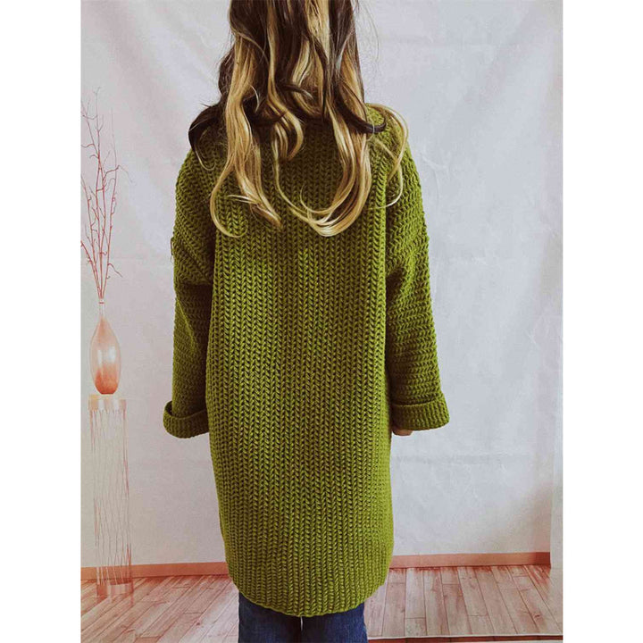 MARAIS | Cardigan Long Maille Épaisse Lucie