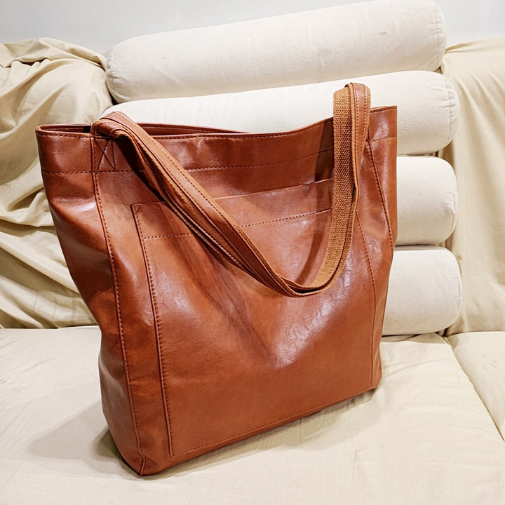 MARAIS | Cabas en cuir authentique Signature