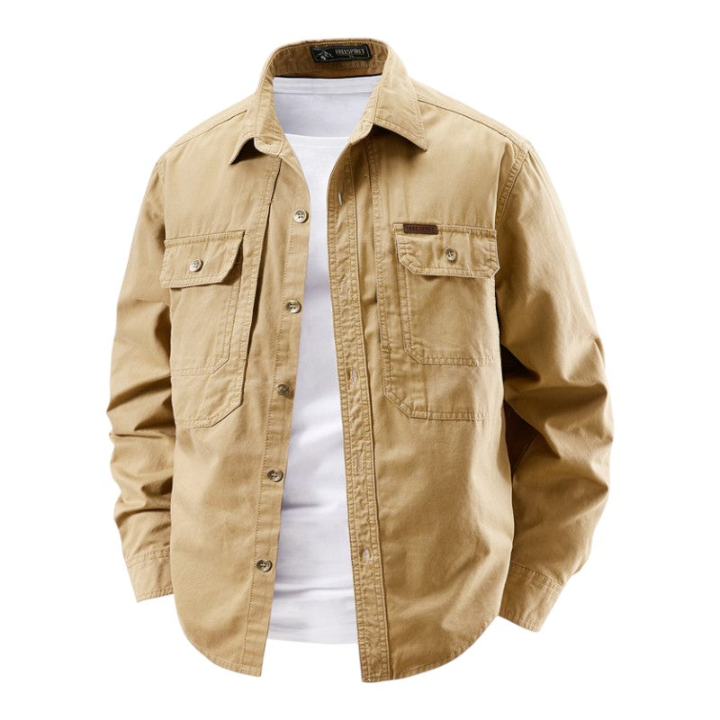 MARAIS | CHEMISE UTILITAIRE À MANCHES LONGUES POUR HOMME