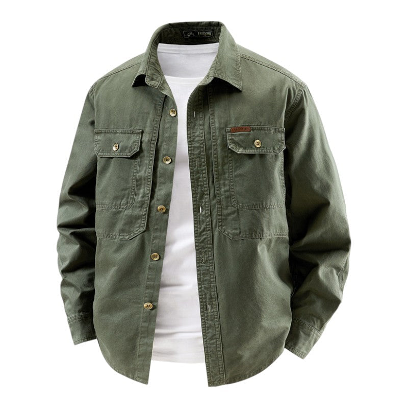 MARAIS | CHEMISE UTILITAIRE À MANCHES LONGUES POUR HOMME