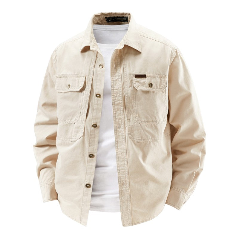MARAIS | CHEMISE UTILITAIRE À MANCHES LONGUES POUR HOMME