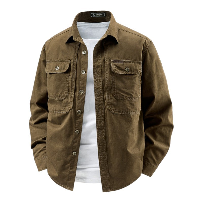 MARAIS | CHEMISE UTILITAIRE À MANCHES LONGUES POUR HOMME