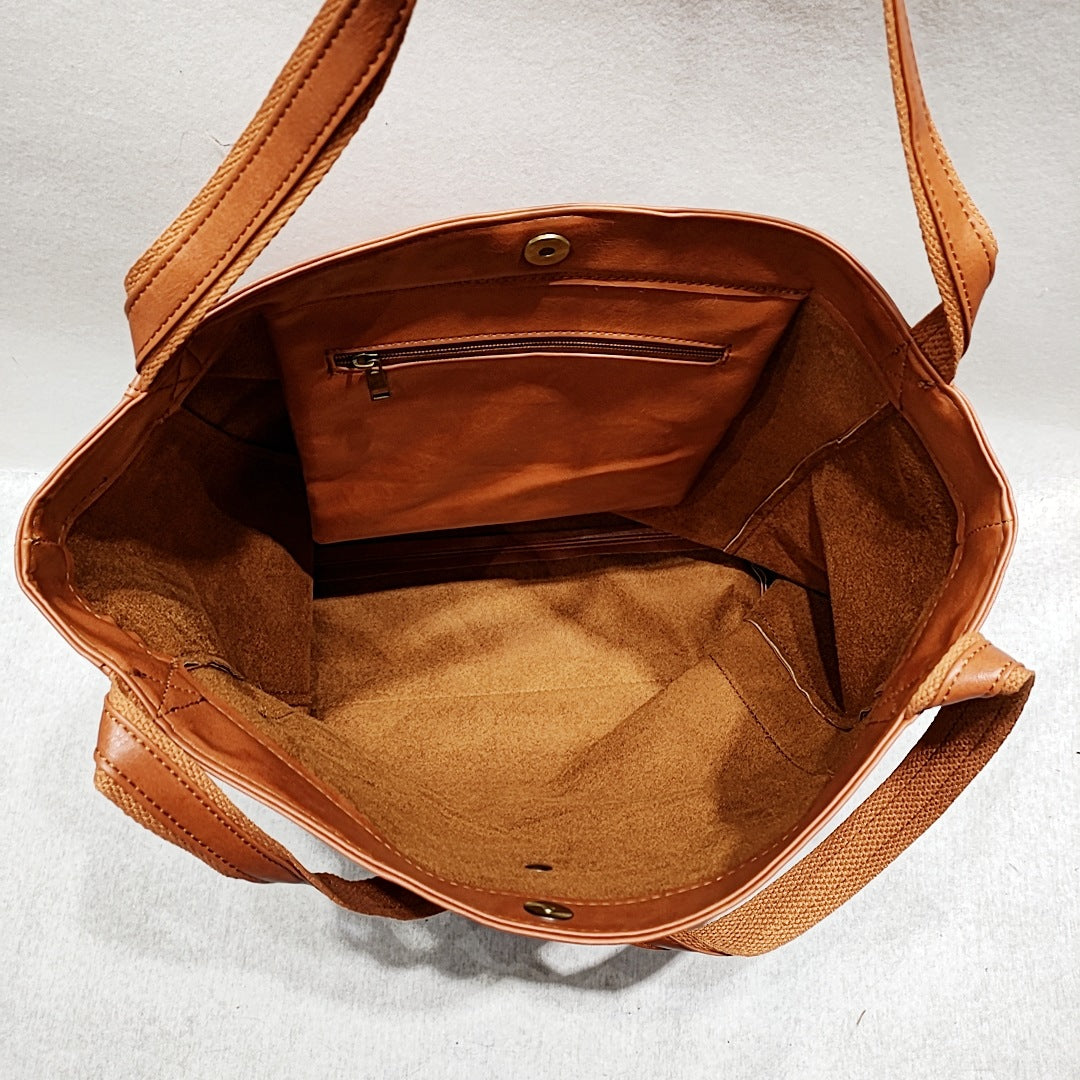 MARAIS | Cabas en cuir authentique Signature