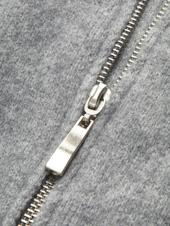 MARAIS | Cardigan Grand Col Zippé Amélie