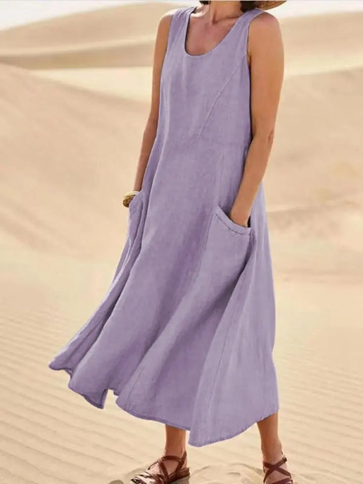MARAIS | Robe Maxi Confort Naturel Chloé