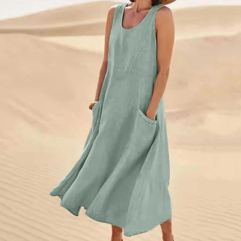 MARAIS | Robe Maxi Confort Naturel Chloé
