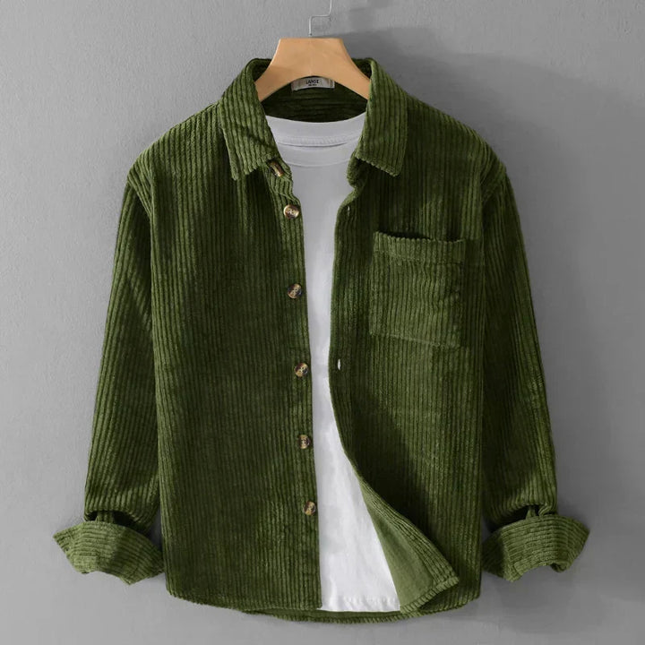 MARAIS | CHEMISE EN VELOURS CÔTELÉ POUR HOMME
