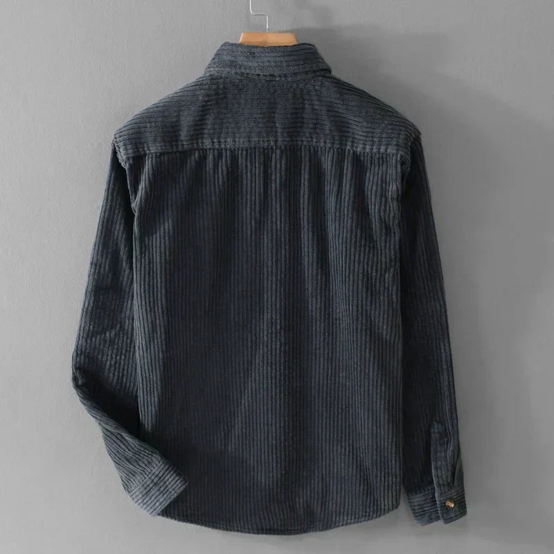MARAIS | CHEMISE EN VELOURS CÔTELÉ POUR HOMME