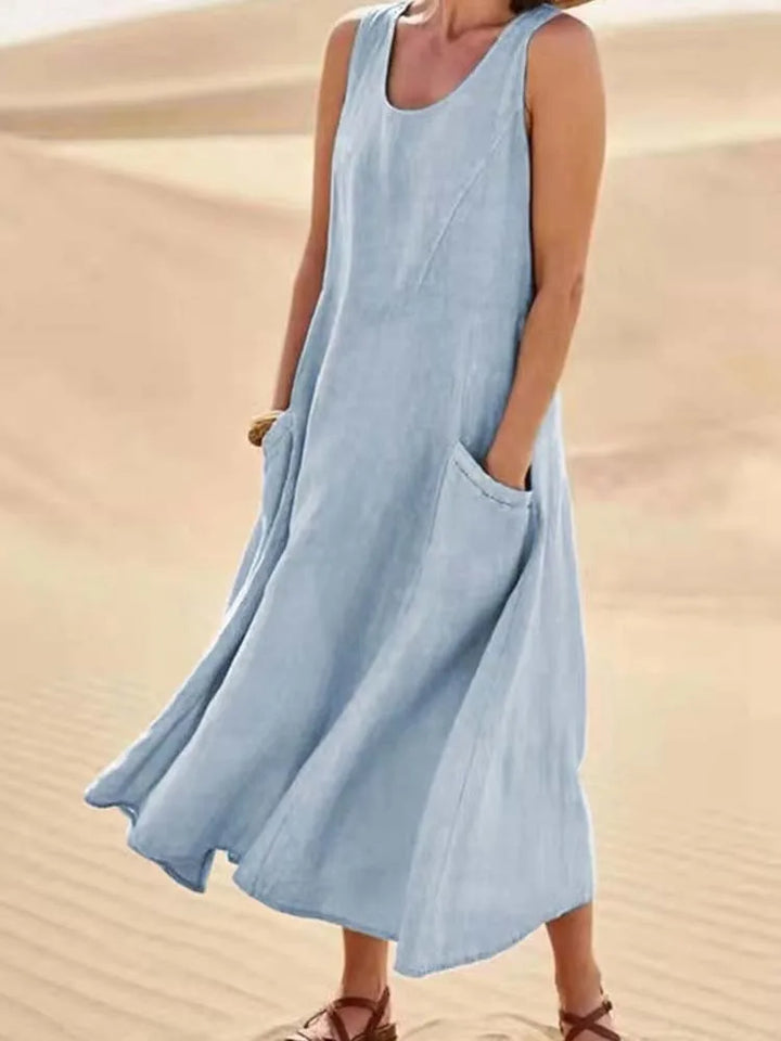MARAIS | Robe Maxi Confort Naturel Chloé