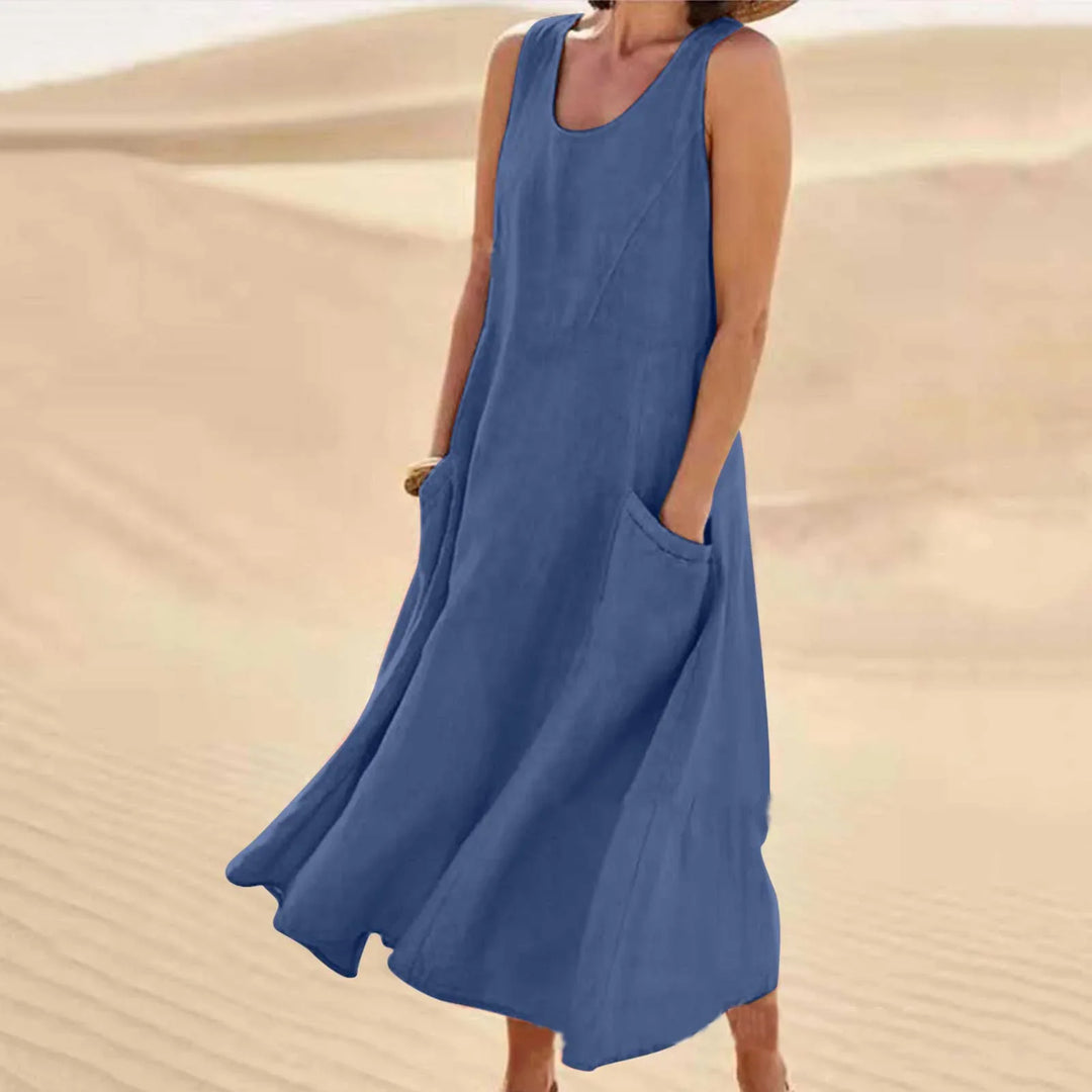 MARAIS | Robe Maxi Confort Naturel Chloé