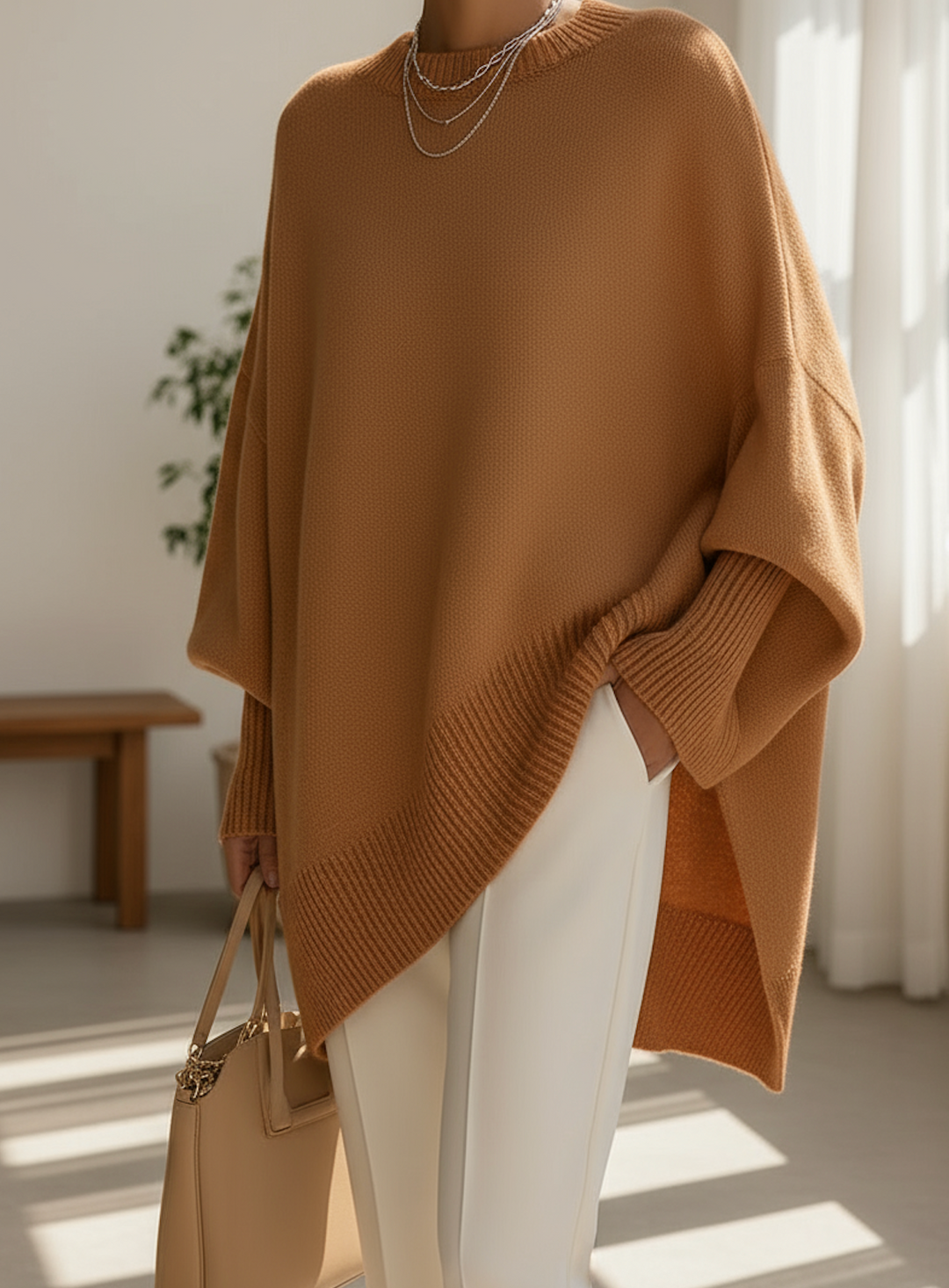 Solène | Pull oversize doux