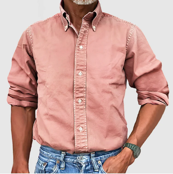 MARAIS | CHEMISE À MANCHES LONGUES ANTI-PLIS POUR HOMME