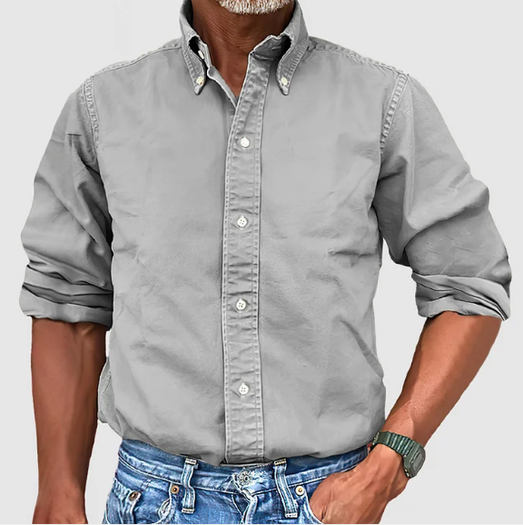 MARAIS | CHEMISE À MANCHES LONGUES ANTI-PLIS POUR HOMME