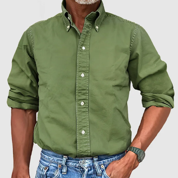 MARAIS | CHEMISE À MANCHES LONGUES ANTI-PLIS POUR HOMME