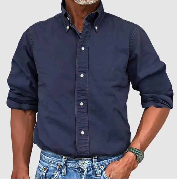 MARAIS | CHEMISE À MANCHES LONGUES ANTI-PLIS POUR HOMME