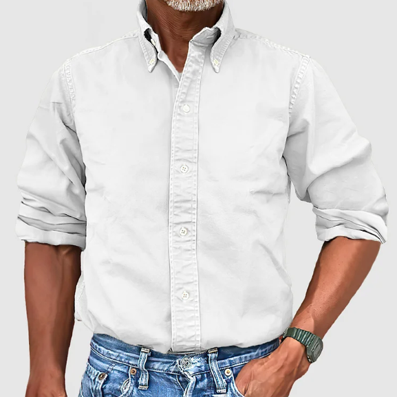 MARAIS | CHEMISE À MANCHES LONGUES ANTI-PLIS POUR HOMME