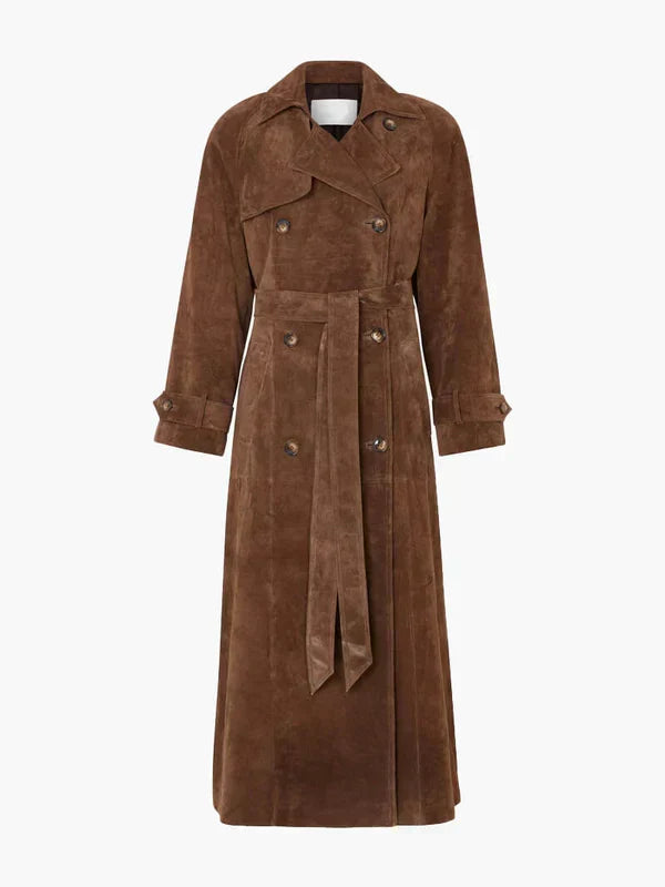 MARAIS | LE TRENCH CHIC EN DAIM DOUX